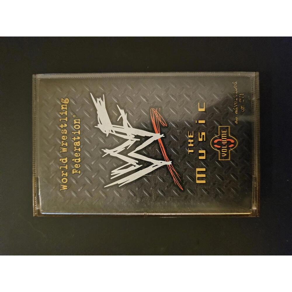 WWF - World Wrestling Federation - The Music - vol. 3 - on cassette - RARE - EUC